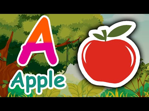 Learn ABC Alphabet Vocabulary | Preschool English for Toddlers | ABCD Children's Videos