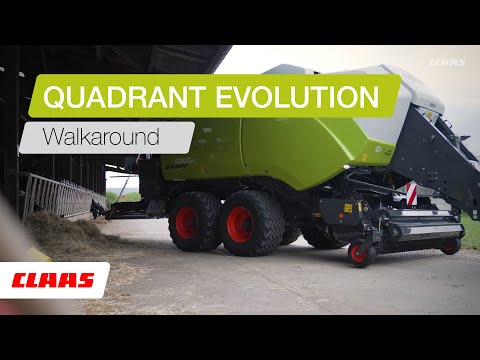 CLAAS QUADRANT EVOLUTION | Walkaround