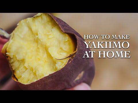 How to Make Yakiimo Japanese Sweet Potato at Home | Easy Japanese Recipe