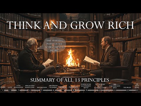 Get Rich With These 13 Principles | Think & Grow Rich Napoleon Hill