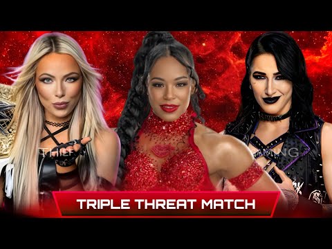 WWE 2K24 • Triple Threat Match - Liv Morgan VS Bianca Belair VS Rhea Ripley | WWE