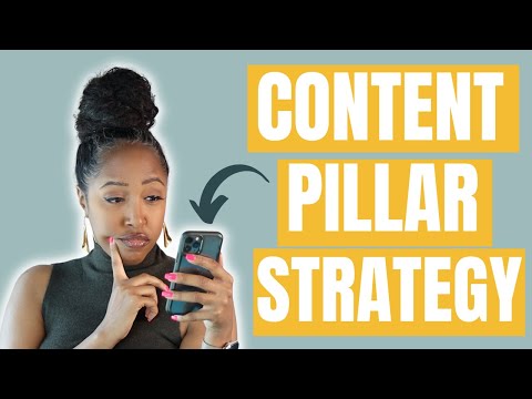 Content Pillars Strategy for Social Media Managers | step-by-step example for easy content planning