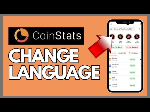 How to Change Language on CoinStats Account 2024?