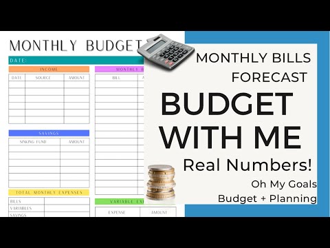 BUDGET WITH ME - Monthly Bills / Fixed Expenses | What Our Reg Bills Are Each Month | REAL NUMBERS