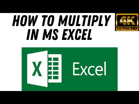 How To Multiply In Ms Excel