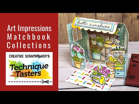 Art Impressions Matchbook Collections - Technique Tasters #330