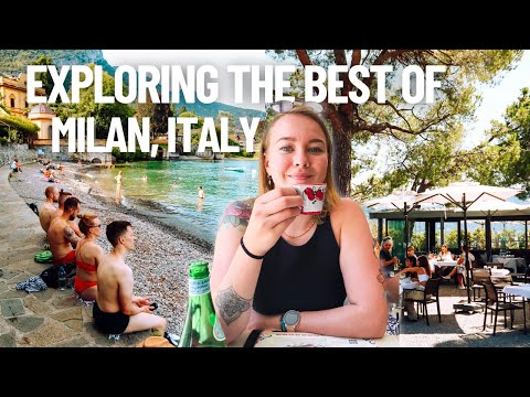 Traveling to Milan Italy in 2023 with friends | Day Trip to Lake Como & Exploring Milan