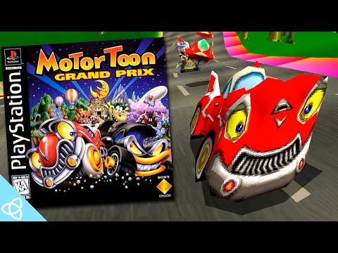 Motor Toon Grand Prix (PS1 Gameplay) | Obscure Games