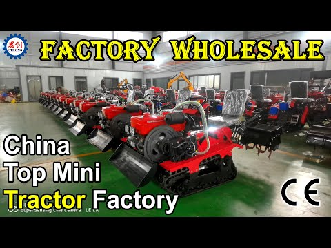 Multifunctional Crawler Mini Tractor with High Quality and Simple Operation