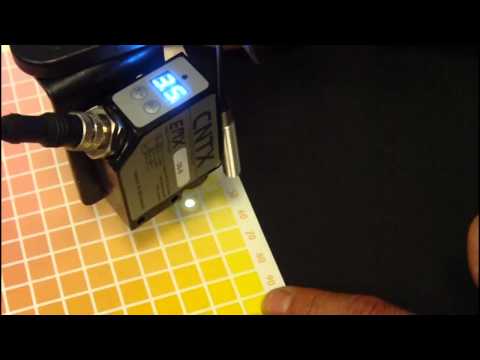 CNTX Color Mark Sensor - Detecting close color shades