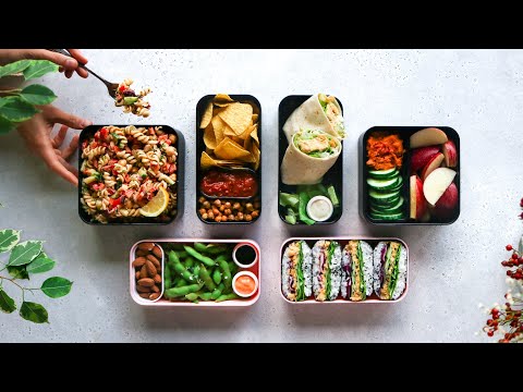 Must-try vegan lunch ideas » for work or school 🍱