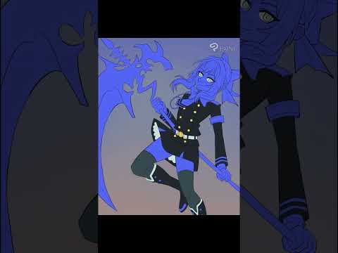 Shinoa Hiiragi | Owari no Seraph Anime Speedpaint #shorts #art #anime