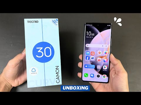 Tecno Camon 30S - Unboxing & First Look! (Helio G100 + 120Hz AMOLED)