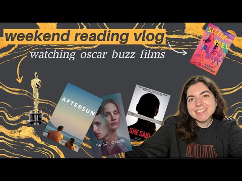 weekend reading vlog | film festival edition