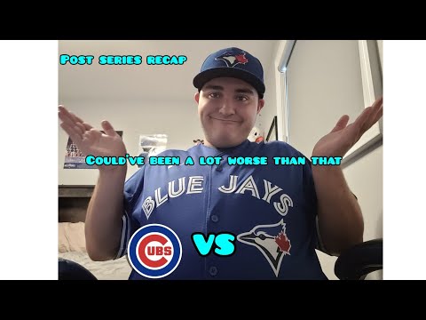 Blue Jays Vs Cubs Post series Recap!!!! August 16-18 2024