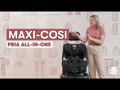 Maxi Cosi Pria | All-In-One Car Seat | Rear Facing Install | Forward Facing Install | Booster Seat