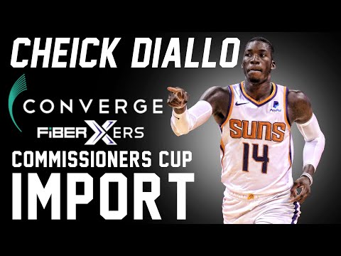 PBA UPDATE CHEICK DIALLO CONVERGE FIBERXERS COMMISSIONERS CUP IMPORTS 2024