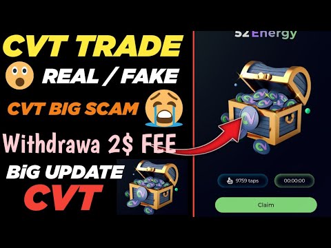 CVT Token Withdraw Process | CVT Token new update | CVT withdrawal kab ho ga | CVT Withdrawal