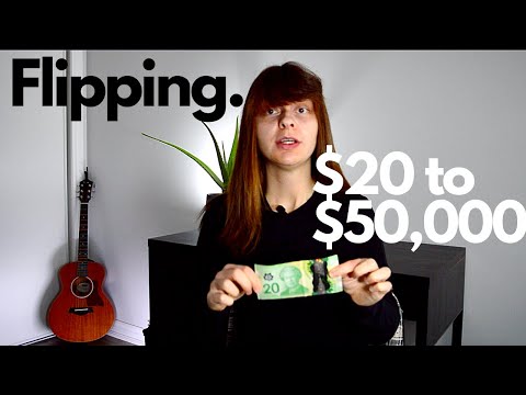 Flipping: How I turned $20 into $50,000