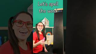 Learn Letters and Spelling for kids - writing the word Boat. #shorts #writing #spelling