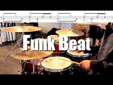 Funk Beat  ゴーストノートを使ったファンクビート35選 叩いてみた