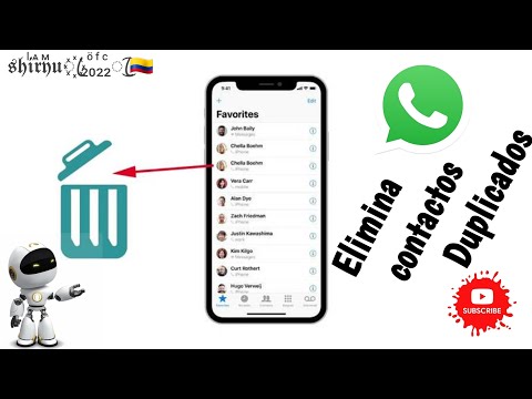 Cómo combinar/eliminar contactos duplicados 2023