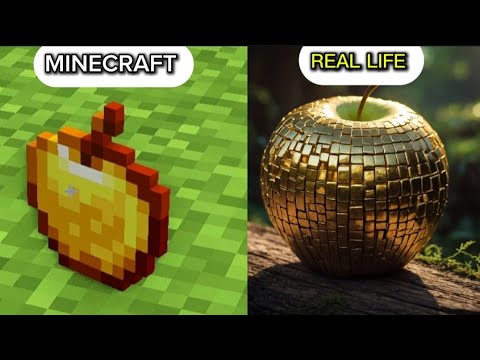 MINECRAFT vs REAL LIFE