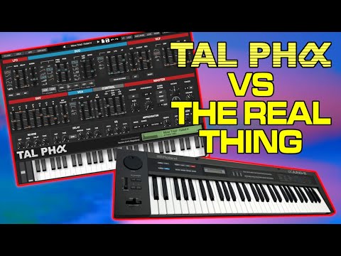 TAL-PHA vs ALPHA JUNO 2: Live VST vs Vintage Analog Synthesizer Shoot-Out!