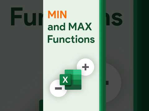 How to Use MIN and MAX Functions in Excel [Quick Tutorial]