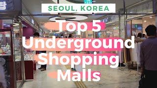 Seoul Underground Shopping Malls | Shopping in Korea!