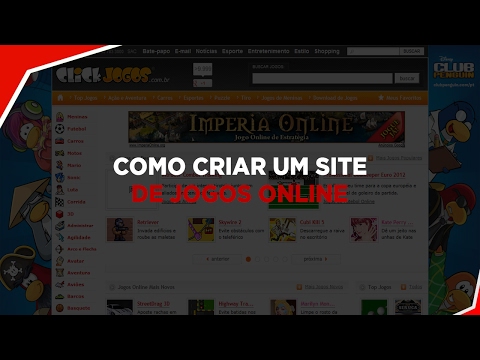 🔥 COMO CRIAR UM SITE DE JOGOS ONLINE 🔥‹ 2017 ›