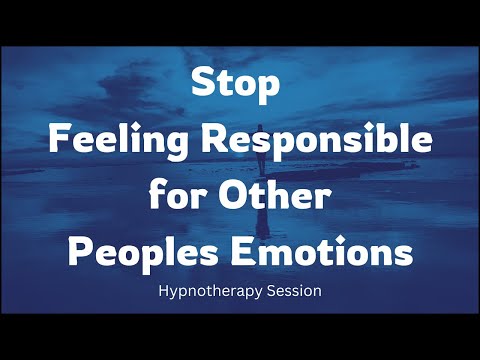 Stop Feeling Responsible For Others Feeling Hypnotherapy