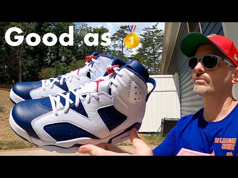 Air Jordan 6 - OLYMPIC - Worthy of the Gold Medal! 🥇 🇺🇸 🦅