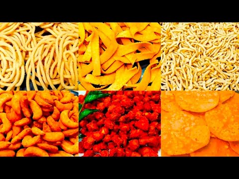 1 மணி நேரத்தில் 6 வித தீபாவளி 🎇பலகாரம் 👌| Diwali Special Easy Snacks Recipes in Tamil|Diwali Snacks