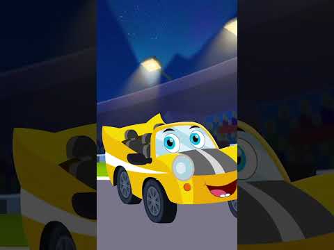 Race Car Song #shorts #trending #music #viralshorts #ytshorts #cartoon #carsongs #kidsmusic