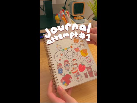 journal vlog - page 1 ♡ 🗒