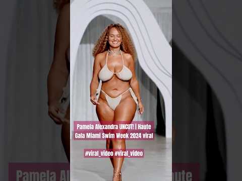 Pamela Alexandra UNCUT! | Haute Gala Miami Swim Week 2024 viral#viral_video #viral_video