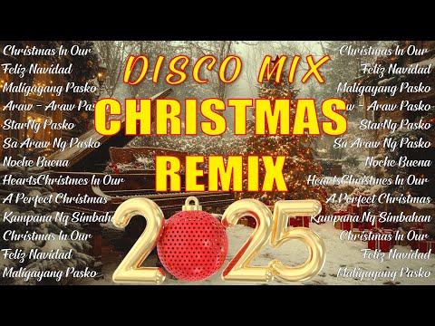 CHRISTMAS SONGS DISCO MEDLEY 2024 - DISCO TRAXX 🎄🤶NONSTOP PASKONG PINOY