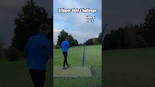 PRO Golfer takes on STINGER Challenge! #golf #golfer #shorts #golfswing #progolfer