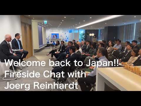 Welcome back to Japan, Joerg!