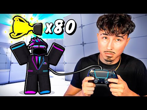 Playing on controller UNTIL I LOSE in Roblox Rivals!