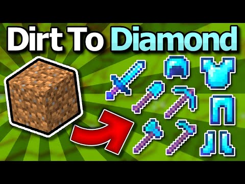 How I Turned Dirt Into Diamonds in Minecraft