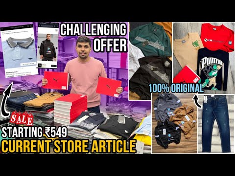 🤯100% Original & Super Premium Store Article | Branded Clothes Shop In Dombivali | The Clothe Club