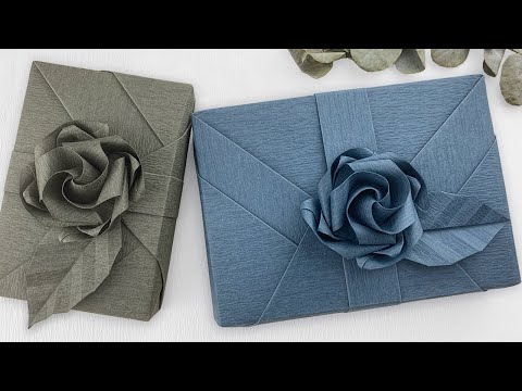 Gift Wrapping｜Gift Packing Ideas + DIY Paper Flower