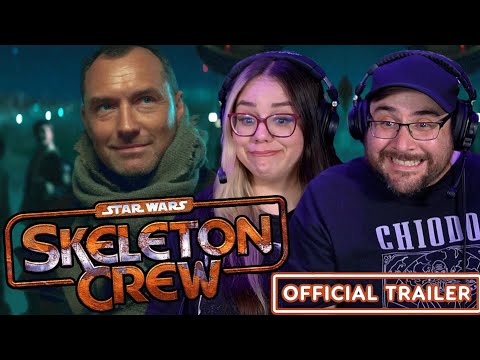 Star Wars SKELETON CREW Official D23 Trailer Reaction / Review | Jude Law | The Goonies in space?