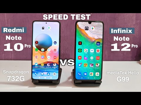 Redmi note 10 pro vs Infinix note 12 pro Speed Test Comparison, Which is better?