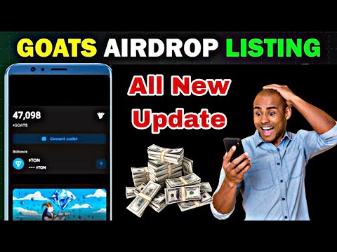 Goats Airdrop Listing Date | Goats Coin Price Prediction | Goats Airdrop All New Update