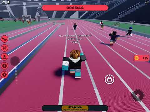 Playing with amir part 1 roblox: track and field infinite