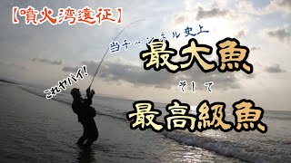 【噴火湾遠征】当チャンネル史上 最大・最高級魚がロッドをブチ曲げる‼︎