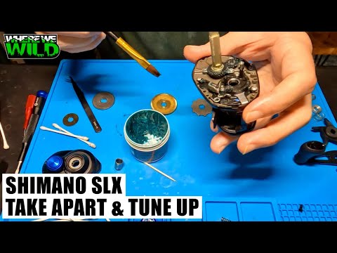 SHIMANO SLX - Take Apart & Tune Up - Fishing Reel Maintenance